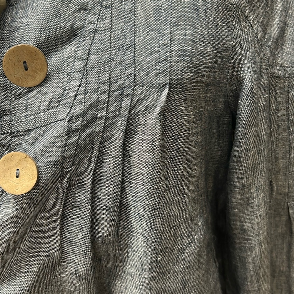 100% Linen swing jacket - Picture 9 of 15